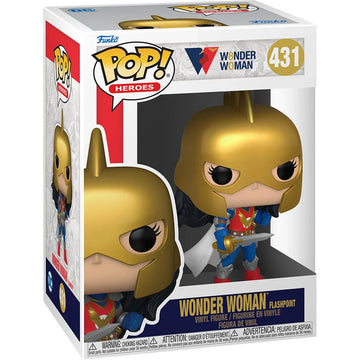 Funko Pop! Wonder Woman 80th Anniversary Flashpoint - Bards & Cards