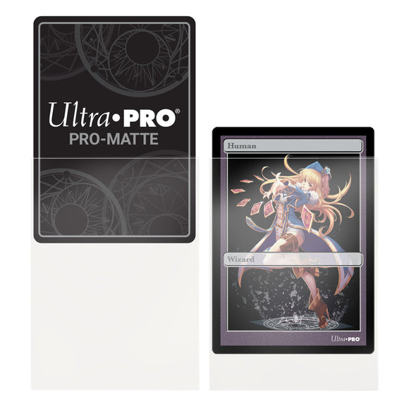 PRO-Matte Small Deck Protector Sleeves (60ct) - Bards & Cards