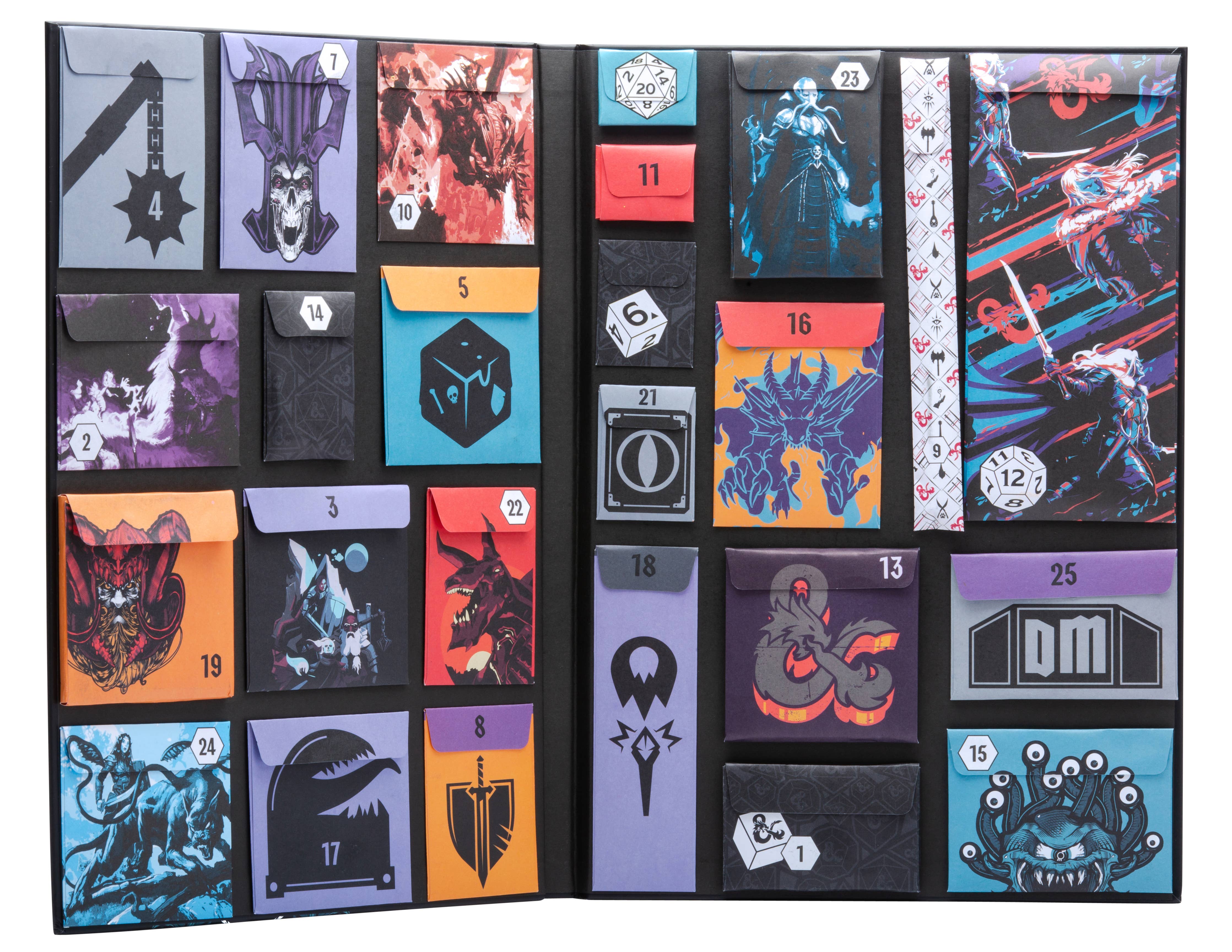 Insight Editions - Dungeons & Dragons: The Official Countdown Gift Calendar - Bards & Cards