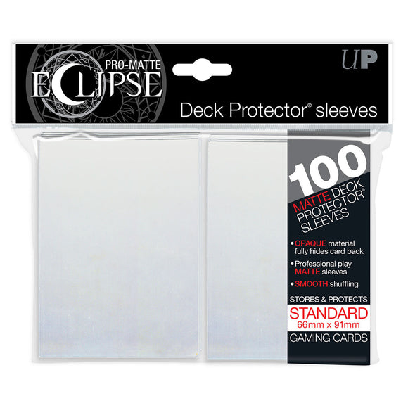 PRO-Matte Eclipse Standard Deck Protector Sleeves (100ct) - Bards & Cards