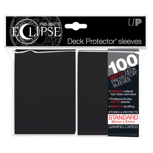 PRO-Matte Eclipse Standard Deck Protector Sleeves (100ct) - Bards & Cards