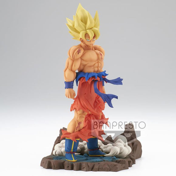 Banpresto: Dragon Ball Z History Box Vol 3 - Super Saiyan Son Goku Figure - Bards & Cards