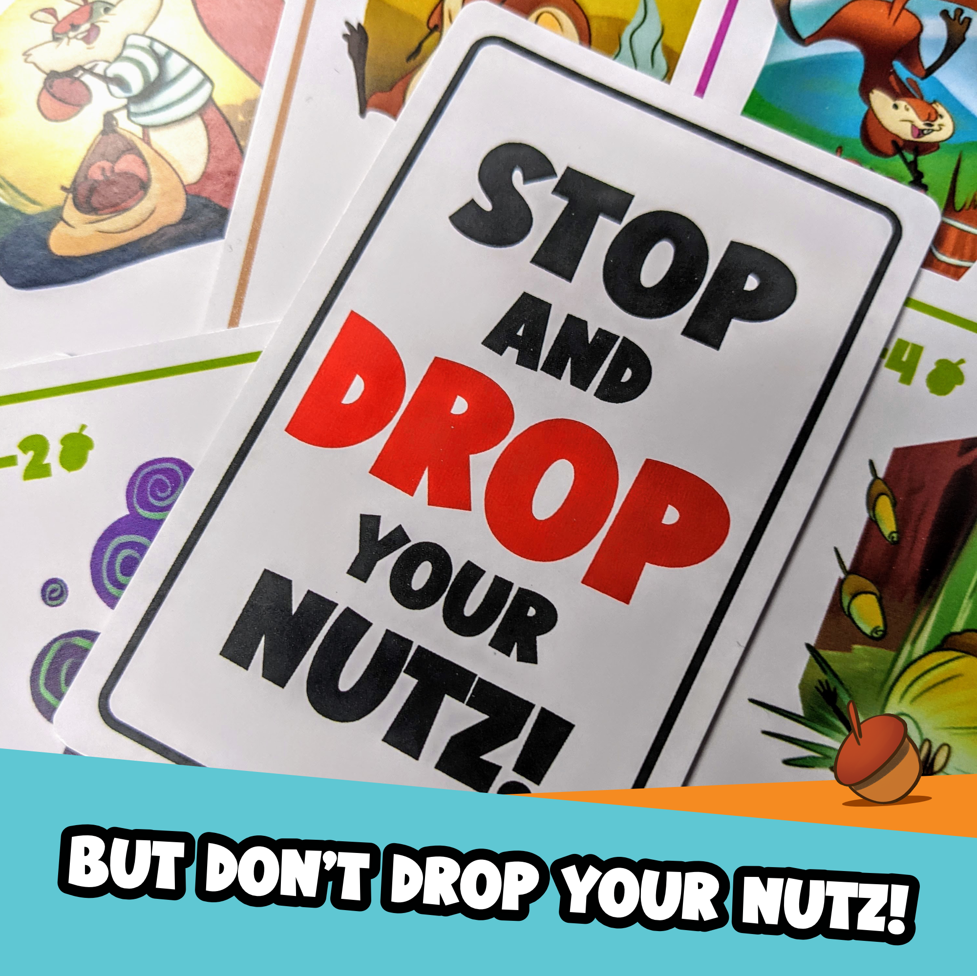 Oh Nutz! Card Game - Family Game Night Has Gone Nutz! - Bards & Cards