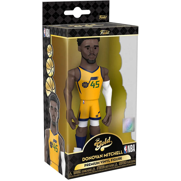 Funko Gold 5": Jazz - Donovan Mitchell - Bards & Cards