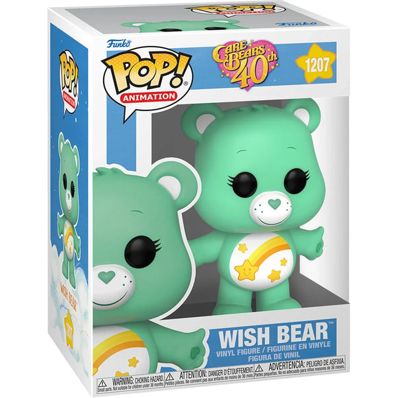 Funko Pop! Care Bears 40th Anniversary: Wish Bear - Bards & Cards