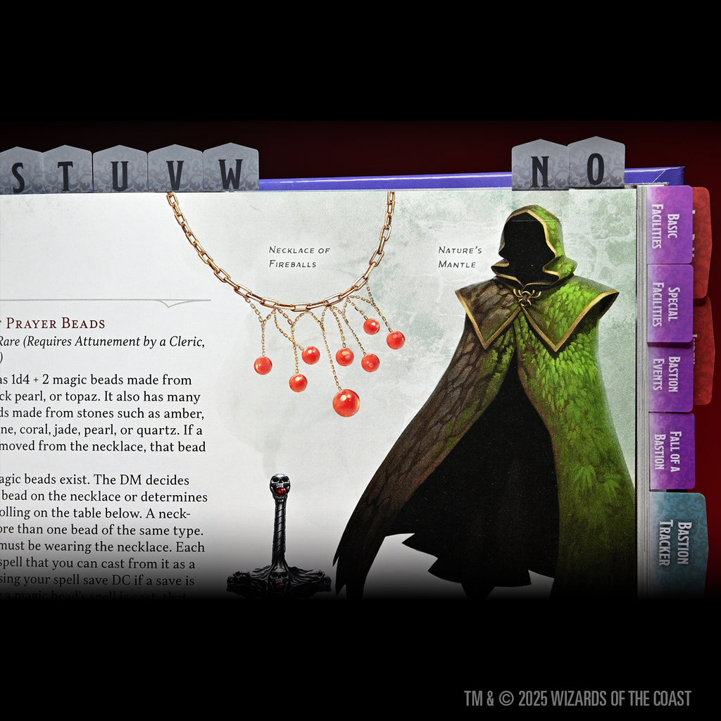 Dungeons & Dragons Book Tabs: Dungeon Master's Guide 2024