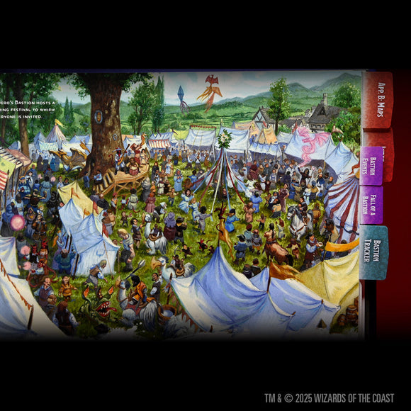 Dungeons & Dragons Book Tabs: Dungeon Master's Guide 2024 - Bards & Cards