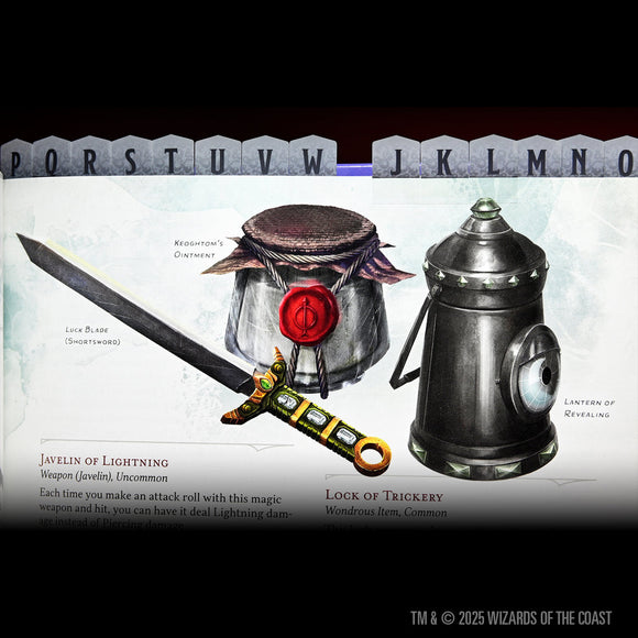 Dungeons & Dragons Book Tabs: Dungeon Master's Guide 2024 - Bards & Cards