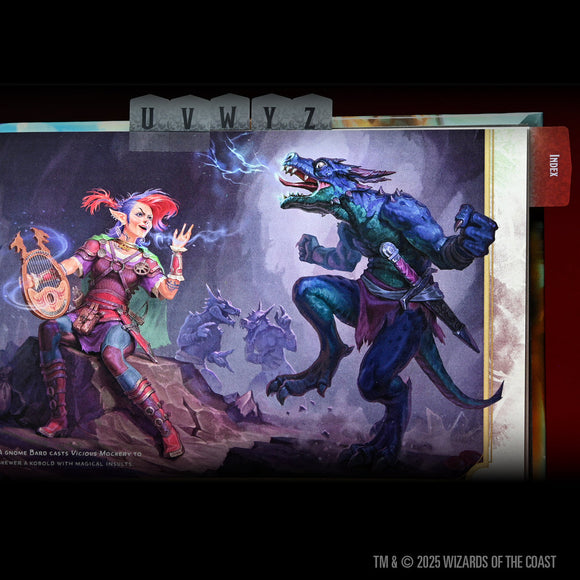 Dungeons & Dragons Book Tabs: Players Handbook 2024 - Bards & Cards