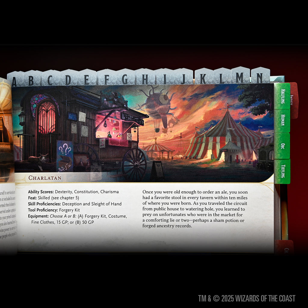 Dungeons & Dragons Book Tabs: Players Handbook 2024 - 0
