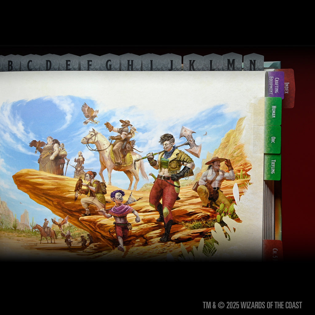 Dungeons & Dragons Book Tabs: Players Handbook 2024
