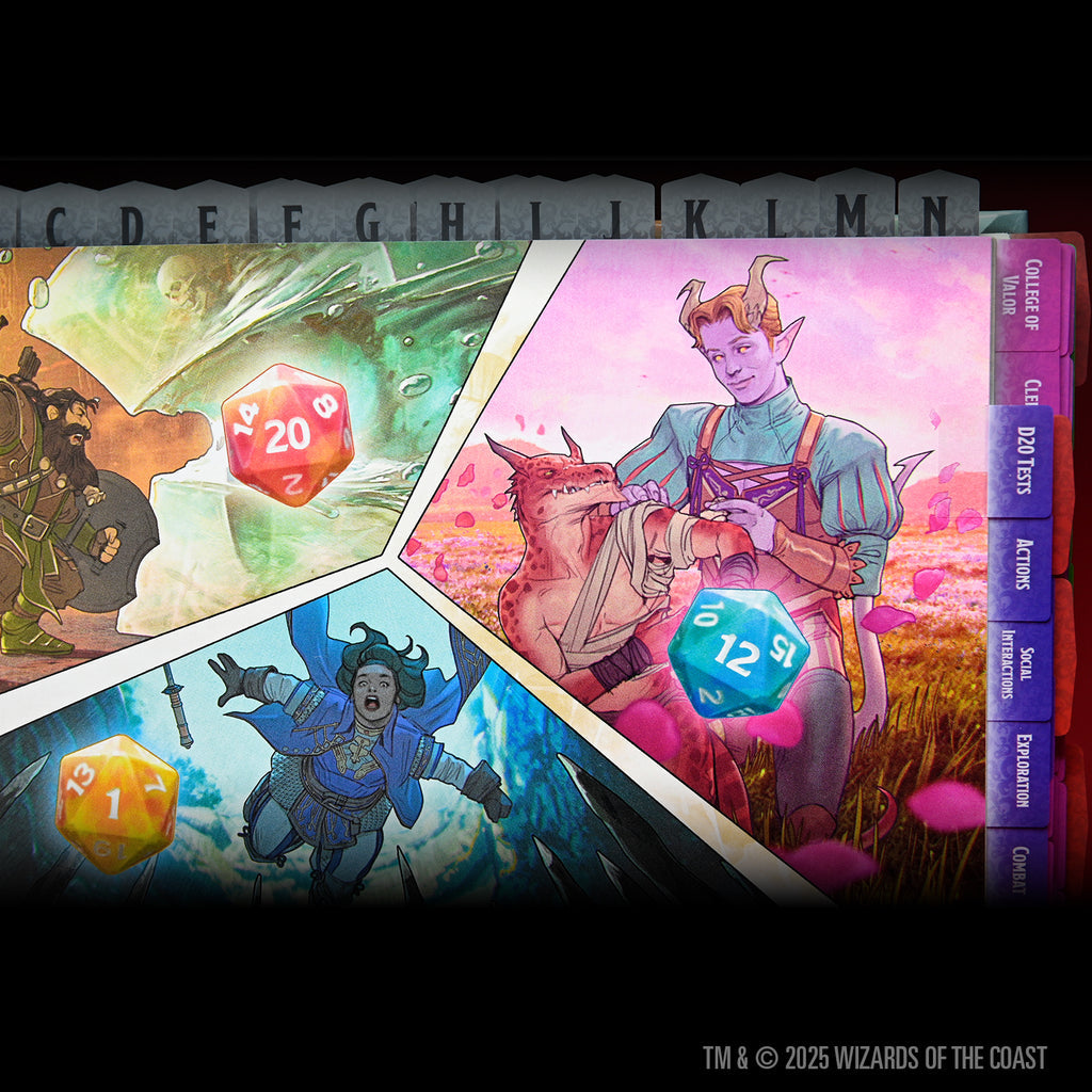 Dungeons & Dragons Book Tabs: Players Handbook 2024