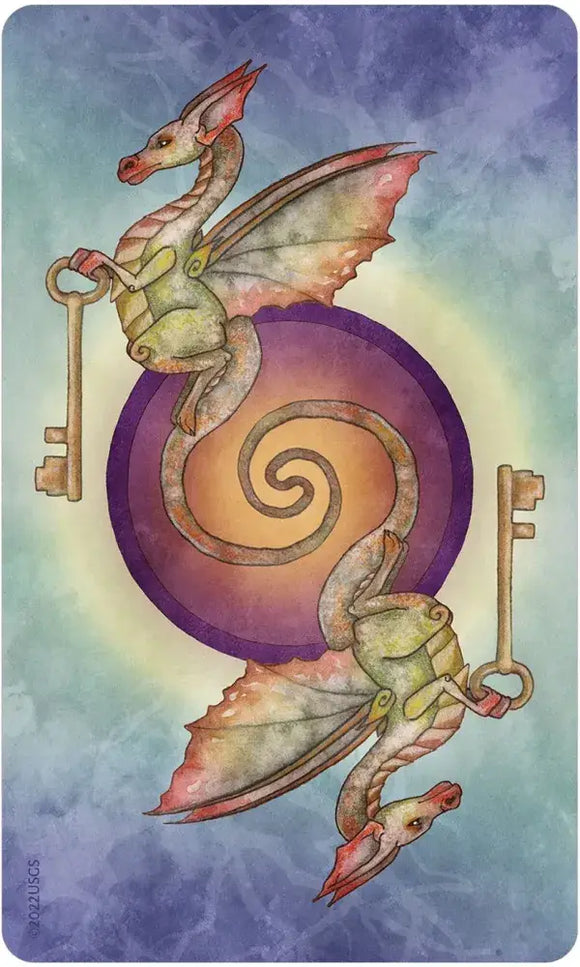 For the Love of Dragons: Oracle Deck & Book Set - Bards & Cards