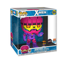 Funko Pop! X-Men Sentinel with Wolverine Jumbo 10-Inch - Previews Exclusive - Bards & Cards