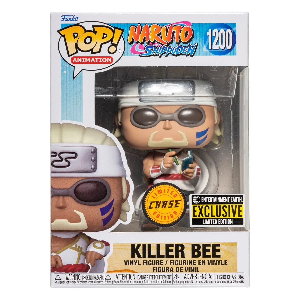 Funko Pop! Naruto Killer Bee - Entertainment Earth Exclusive - Bards & Cards
