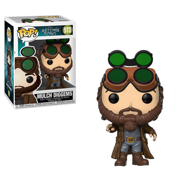 Funko POP! Artemis Fowl - Mulch Diggems Vinyl Figure #573 - Bards & Cards
