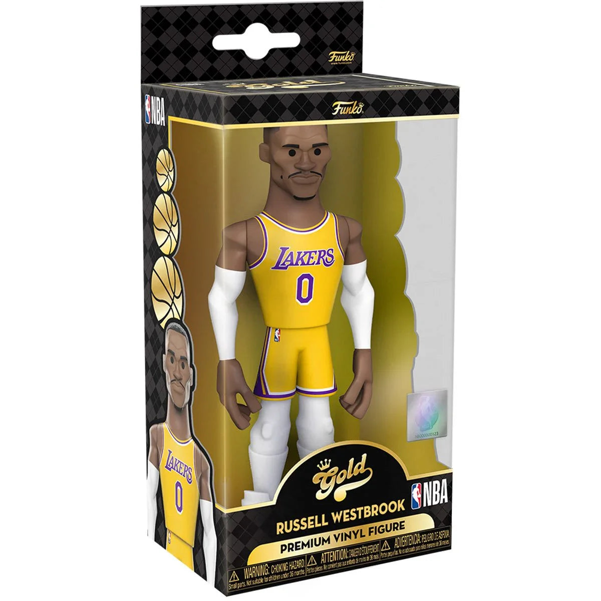 Funko Gold 5": NBA Lakers Russell Westbrook - 0