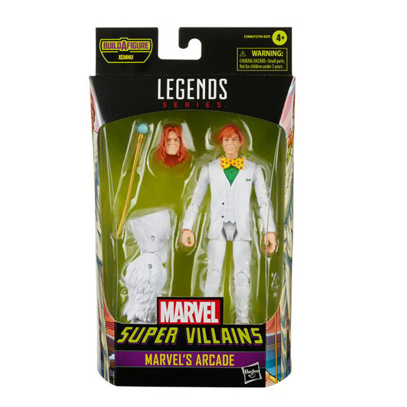 Super Villians Marvel Legends - Marvel's Arcade 6-Inch Action Figure (Xemnu Build-A-Figure) - Bards & Cards