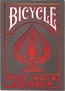 Bicycle Metalluxe Red Playing Cards - Bards & Cards