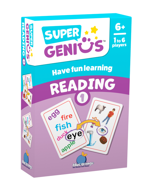 Super Genius Reading 1 : The Clever Card Challenge - Bards & Cards