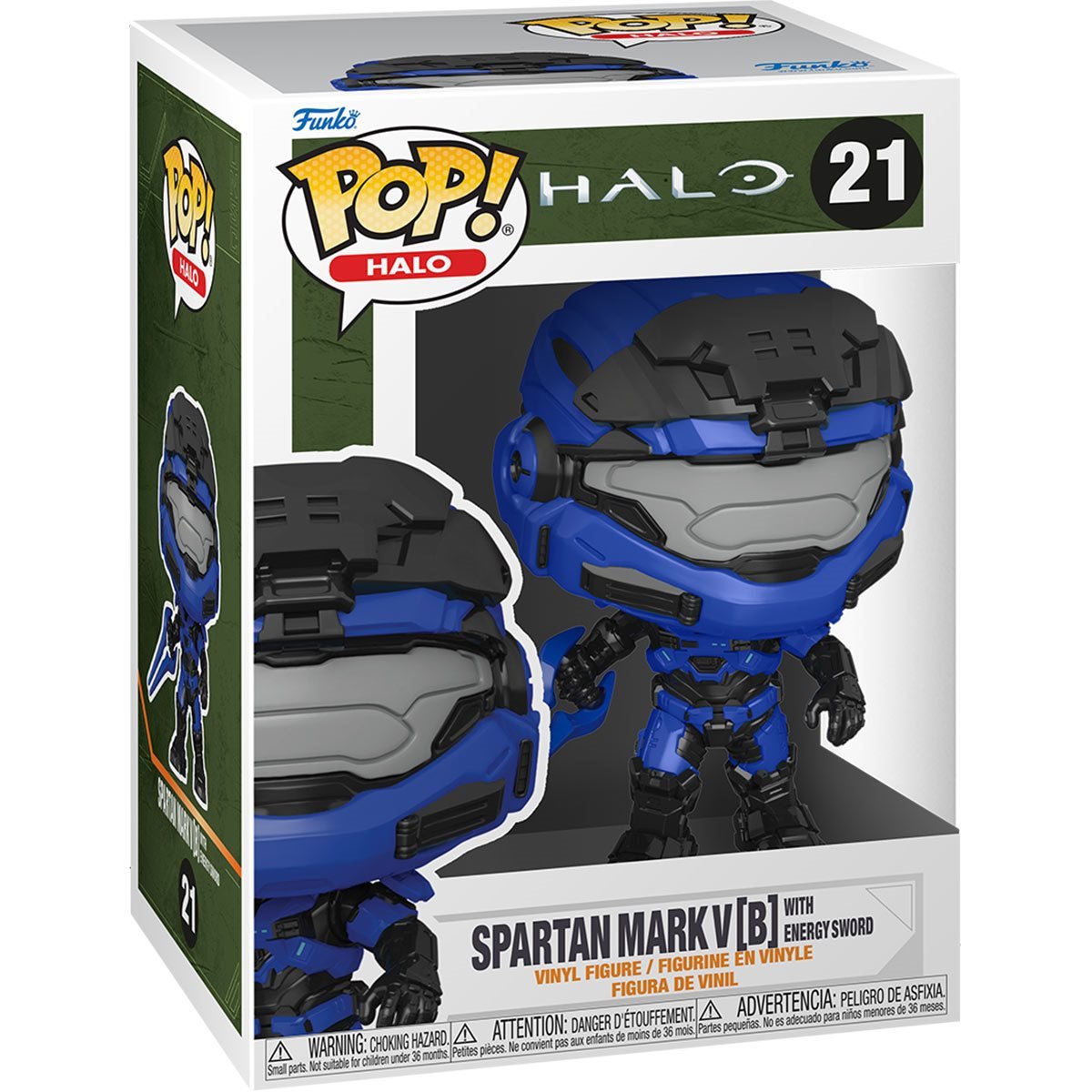 Funko Pop! Halo Infinite: Spartan Mark V with Energy Sword - 0