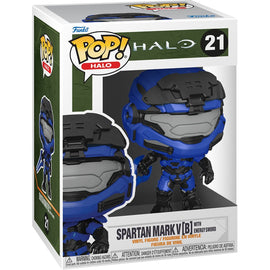 Funko Pop! Halo Infinite: Spartan Mark V with Energy Sword - Bards & Cards