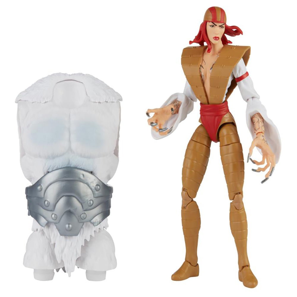 Super Villians Marvel Legends - Lady Deathstrike 6-Inch Action Figure (Xemnu Build-A-Figure) - Bards & Cards