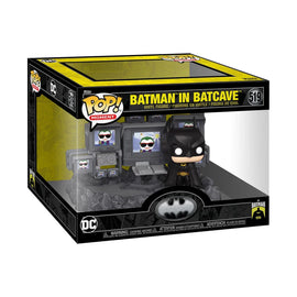 Batman 85th Anniversary Batman in Batcave Funko Pop! Moment #519 - Bards & Cards