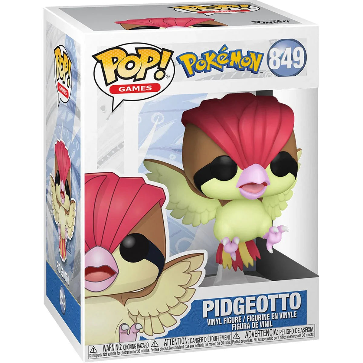 Funko Pop! Pokemon: Pidgeotto - Bards & Cards