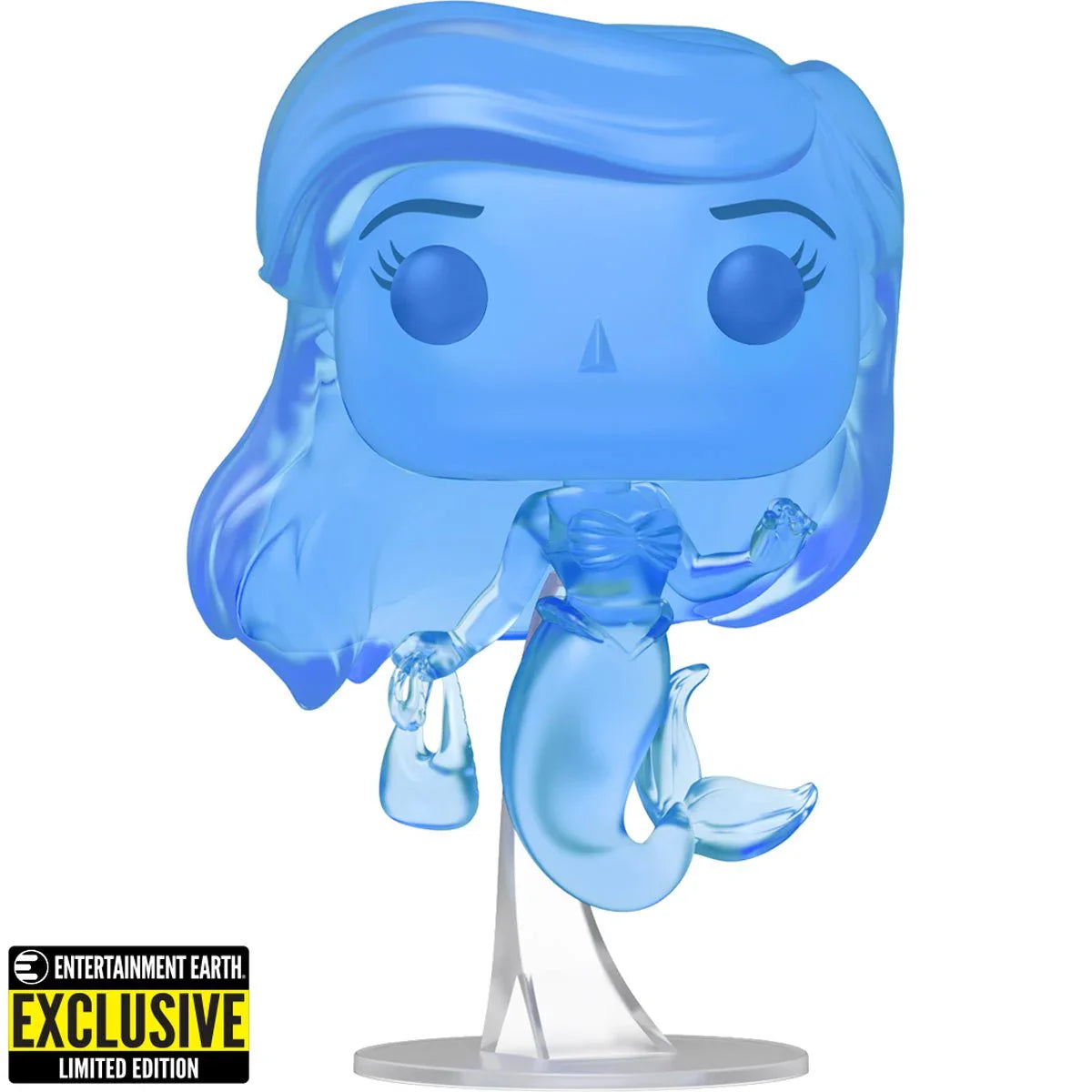 Funko Pop! The Little Mermaid - Ariel Blue Translucent - Entertainment Earth Exclusive - Bards & Cards