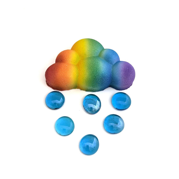 Pride Cloud Bath Bomb - Bards & Cards