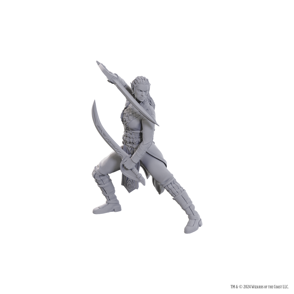 D&D Nolzur's Marvelous Miniatures: Special Edition Baldur's Gate 3 — Jaheira & Halsin - Bards & Cards
