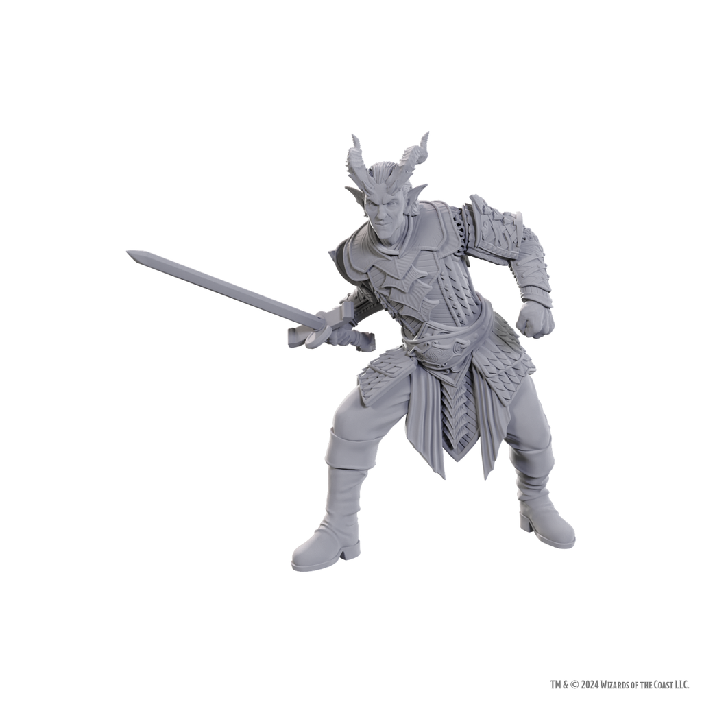 D&D Nolzur's Marvelous Miniatures: Special Edition Baldur's Gate 3 — Ulder Ravengard & Zevlor - Bards & Cards