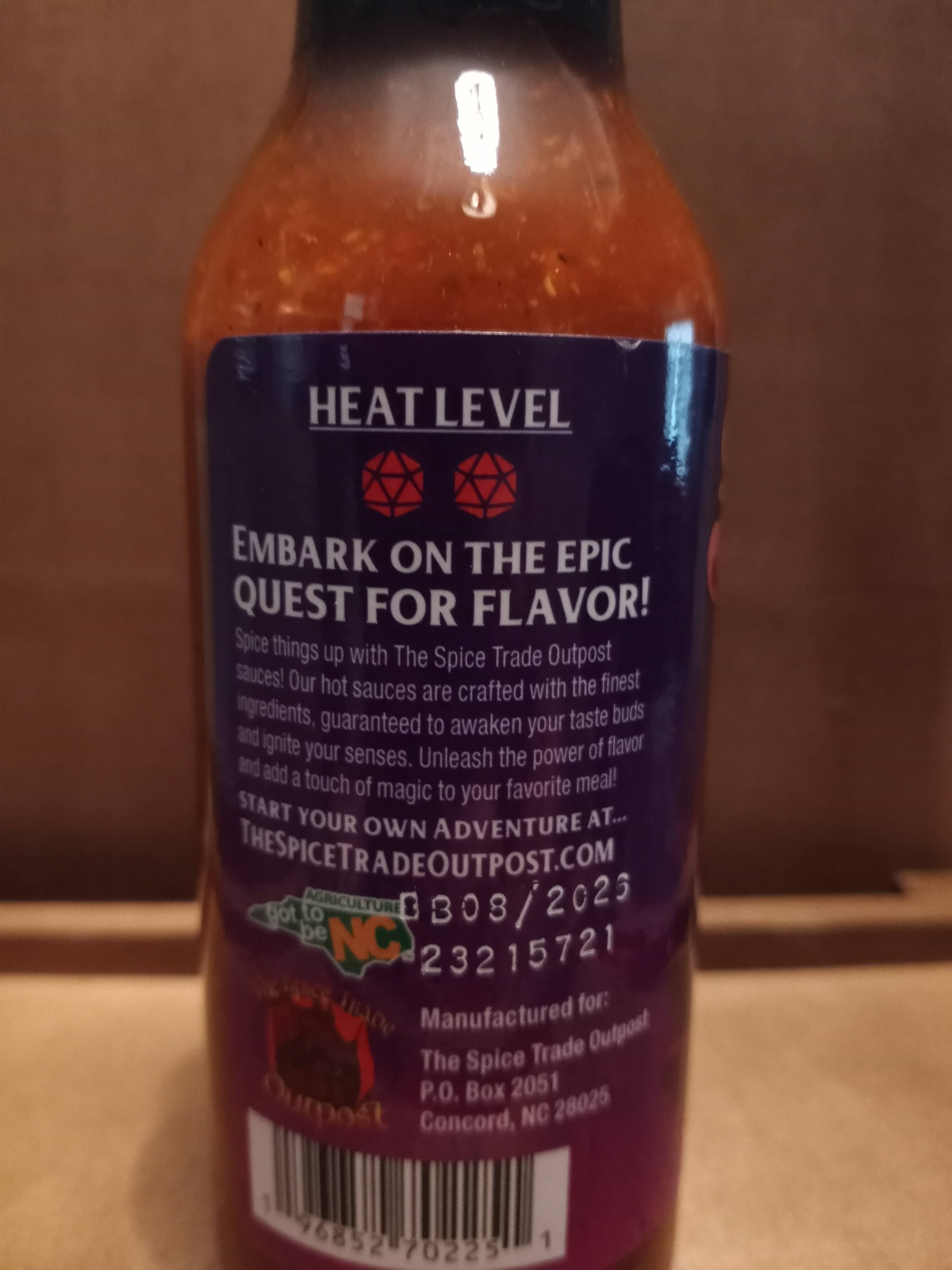 Bard Hot Sauce (5 oz) - Bards & Cards