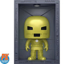 Funko Pop! Marvel Iron Man Hall of Armor Iron Man Model 1 Deluxe - Previews Exclusive - Bards & Cards
