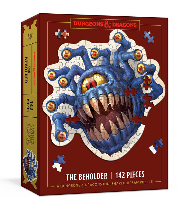 Dungeons & Dragons Mini Shaped Jigsaw Puzzle: The Beholder Edition - Bards & Cards