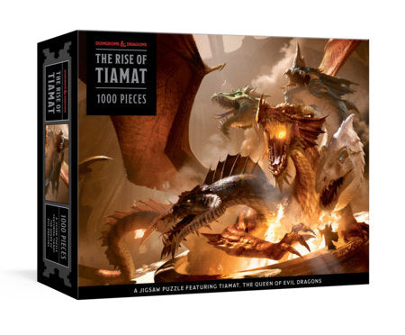 Dungeons & Dragons: The Rise of Tiamat Dragon Puzzle - Bards & Cards