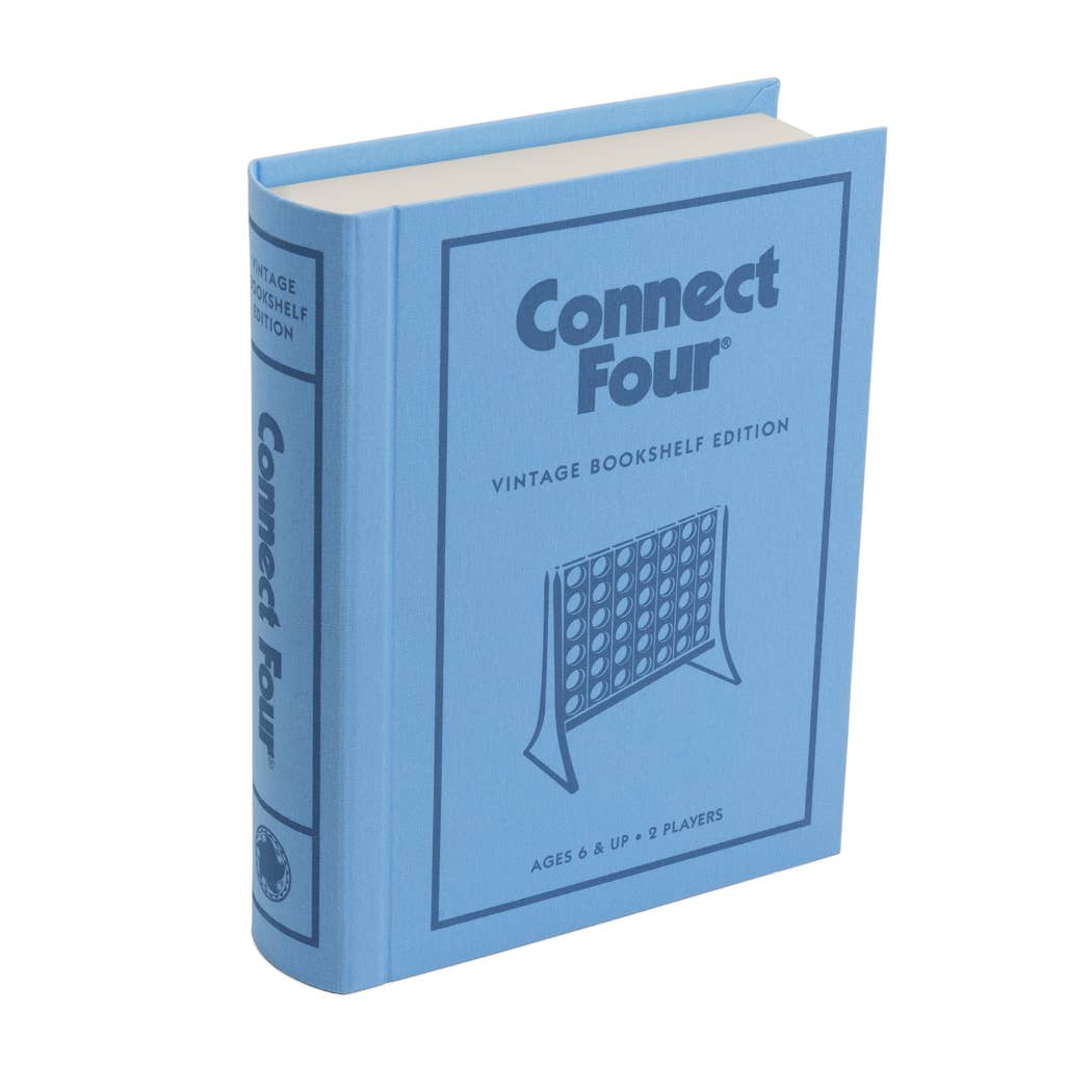 Connect 4 - Vintage Bookshelf Edition