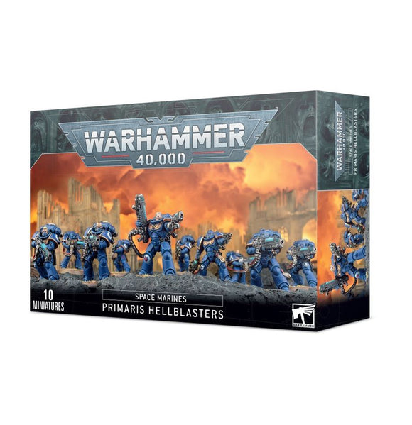 Warhammer 40k: Space Marines - Hellblasters - Bards & Cards