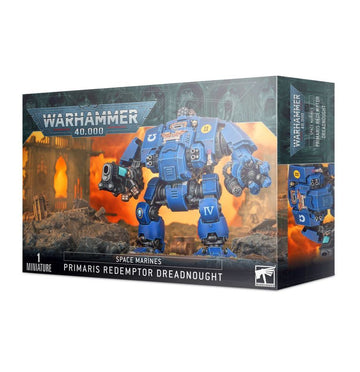 Warhammer 40k Space Marines Primaris Redemptor Dreadnought - Bards & Cards