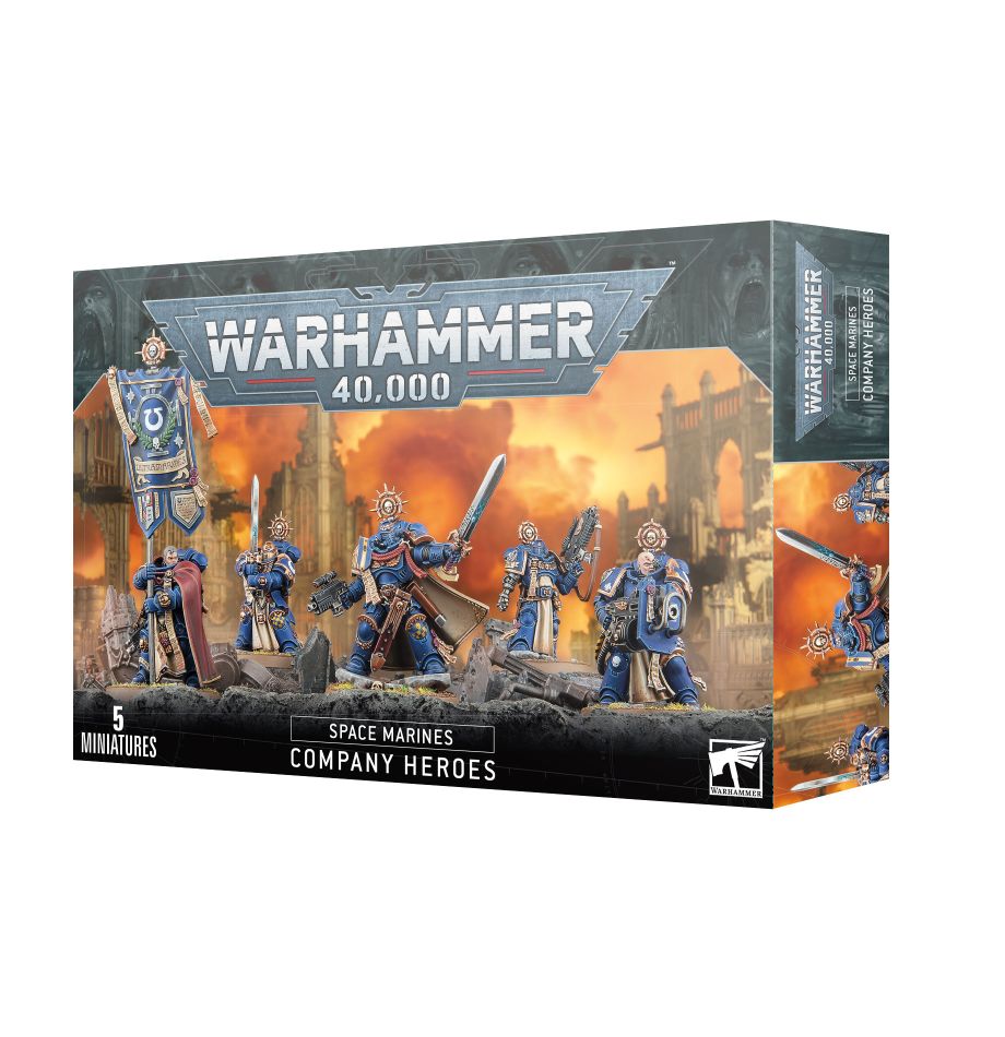 Warhammer 40k Space Marines: Company Heroes - Bards & Cards
