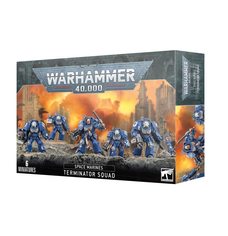 Warhammer 40k Space Marines Terminator Squad - Bards & Cards