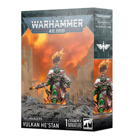 Warhammer 40k: Salamanders - Vulkan He'stan - Bards & Cards