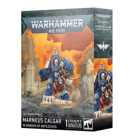 Warhammer 40k: Ultramarines - Marneus Calgar in Armour of Antilochus - Bards & Cards