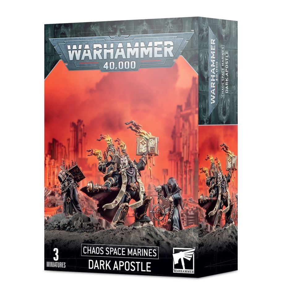 Warhammer 40k Chaos Space Marines Dark Apostle - Bards & Cards