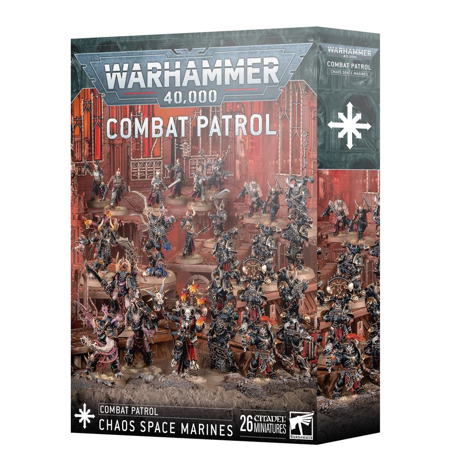 Warhammer 40k - Combat Patrol: Chaos Space Marines - Bards & Cards