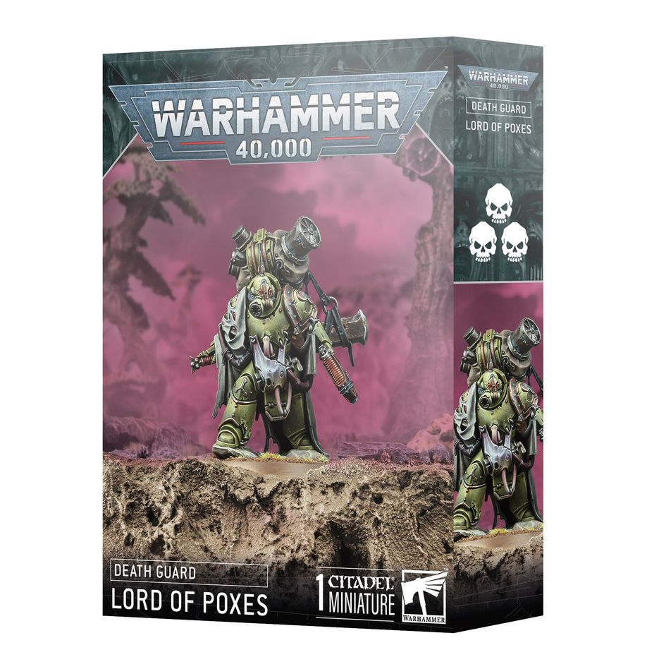 Warhammaer 40k: Death Guard - Lord of Poxes