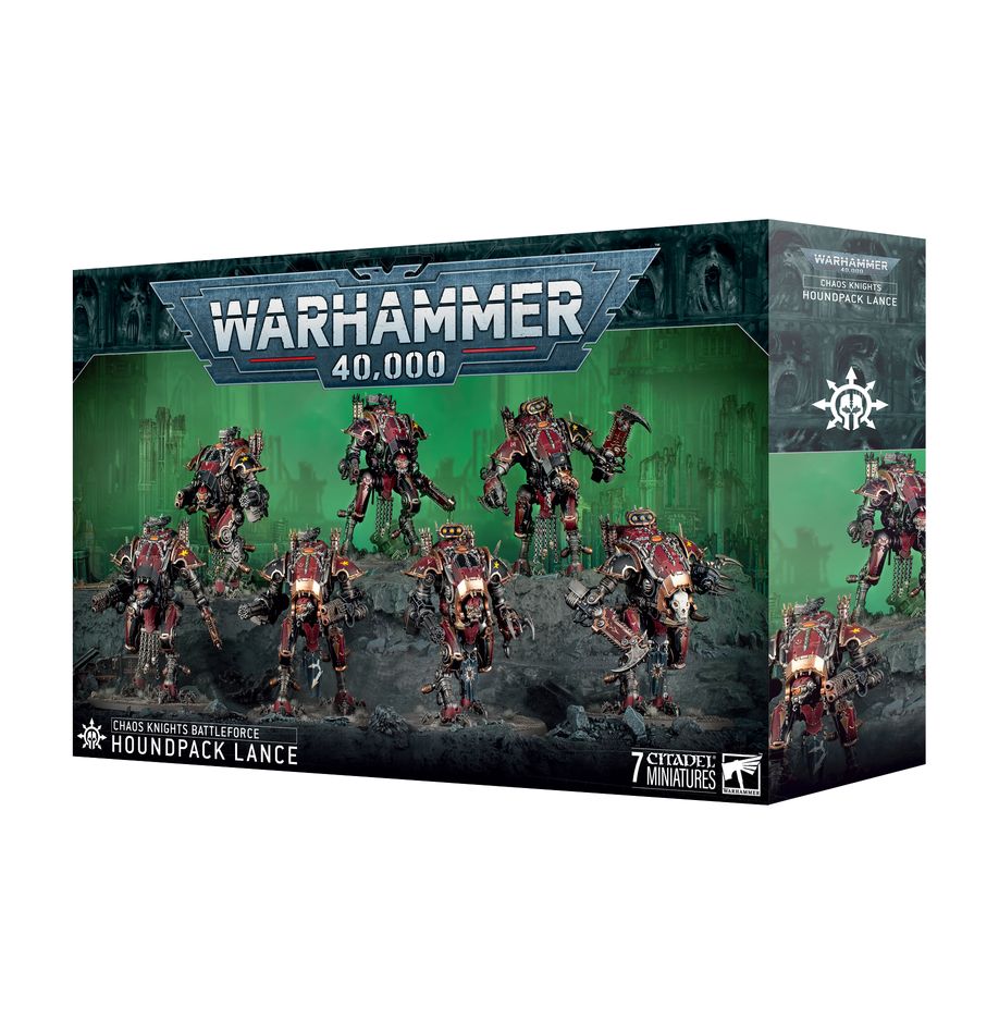 Warhammer 40k: Chaos Knights - Houndpack Lance