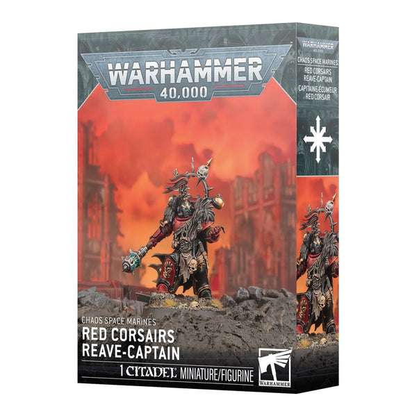 Warhammer 40k: Red Corsairs - Reave-Captain - Bards & Cards