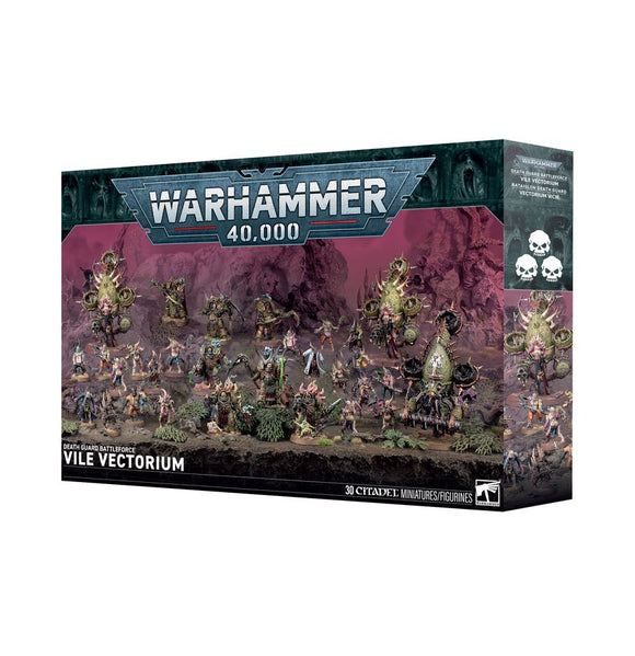 Warhammer 40k: Death Guard - Vile Vectorium Battleforce - Bards & Cards